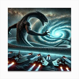 Nebulos Gravity Wave Emission Canvas Print