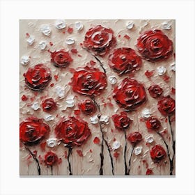 Red Roses Canvas Print