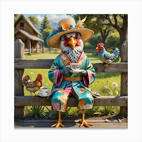 Chinese Chicken 1 Canvas Print