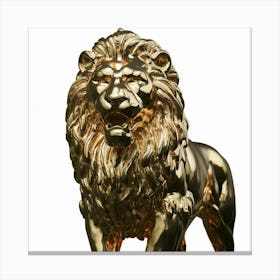 Golden Lion Canvas Print