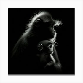 Mother And Child 2 Canvas Print