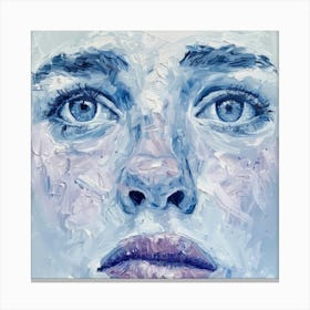 Blue Eyes 4 Canvas Print