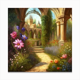 Fairy Garden Canvas Print
