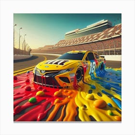 Nascar Nascar Canvas Print