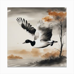 Goose Canvas Print