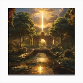 Garden Of Eden 1 Canvas Print