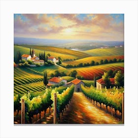 Tuscan Countryside 14 Canvas Print