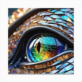 Eye Of The Dragon Canvas Print