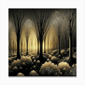 Dark Forest 31 Canvas Print