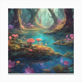 Fairy Forest Canvas Print