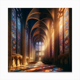 Stained Glass Window 2 Canvas Print