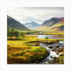 Scottish Landscape Canvas Print