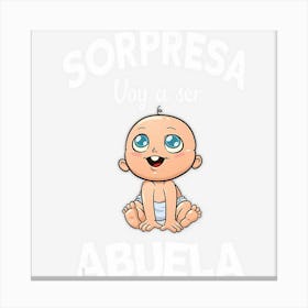 Funny Sorpresa Canvas Print