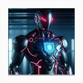 Robot 5 Canvas Print