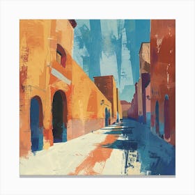 Marrakech Street 1 Canvas Print