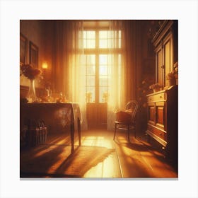 Room In A House Canvas Print