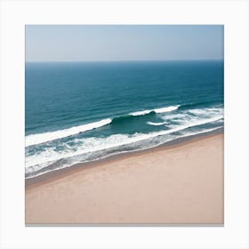 aerial view ofbeach 2 Canvas Print