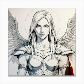 Angel Canvas Print