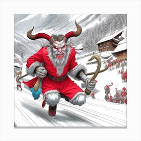 Santa Claus 3 Canvas Print