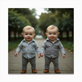 Twins 3 Canvas Print