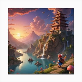 Mario Bros Canvas Print