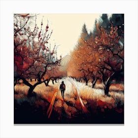 Autumn Trees Canvas Print