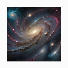 Synthesis Of The Galaxy 1 Canvas Print