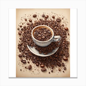 Coffee Beans 2 Canvas Print