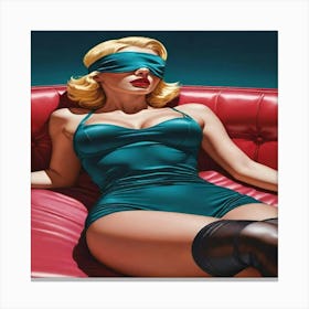 Blindfolded 2 Canvas Print