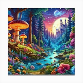 Fairytale Forest 8 Canvas Print