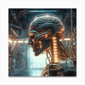 Cyborg 117 Canvas Print