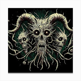 Unsettling Visions Canvas Print