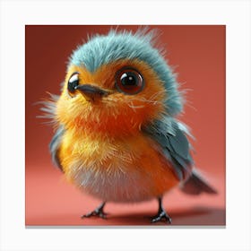 Cute Little Bird 4 Canvas Print