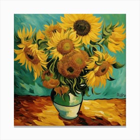 Sunflowers 14 Canvas Print