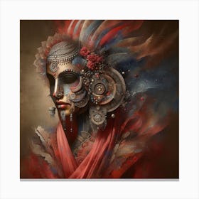 Portrait Of A Woman Canvas Print