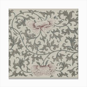 William Morris Textile Design 4 Canvas Print