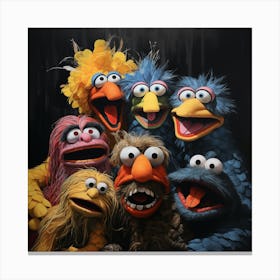 Muppets Canvas Print