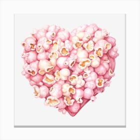 Heart Of Popcorn 11 Canvas Print