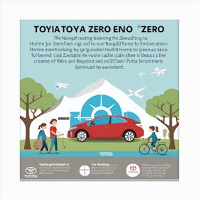 Toyota Zero E Canvas Print