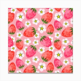 Strawberries Canvas Print