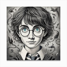 Harry Potter 3 Canvas Print