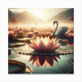 Water Lilies Canvas Print