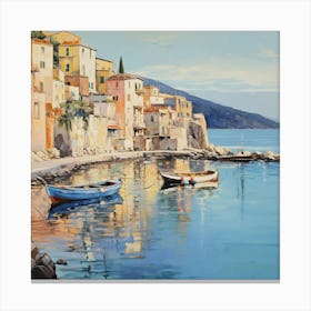 Palazzo's Palette: Coastal Impressions Canvas Print