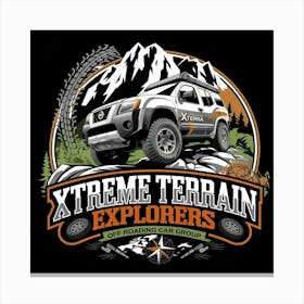 Xtreme Terrain Explorers Canvas Print