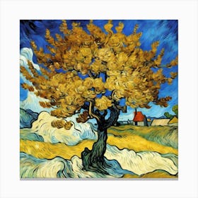 Mulberry Tree, c.1889 Vincent van Gogh 6 Canvas Print