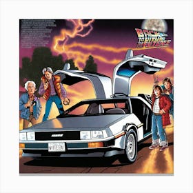 Back To The Future Canvas Print