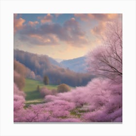 Cherry Blossoms 1 Canvas Print