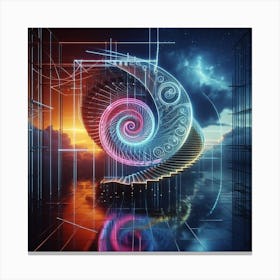 Spiral Spiral Spiral 2 Canvas Print