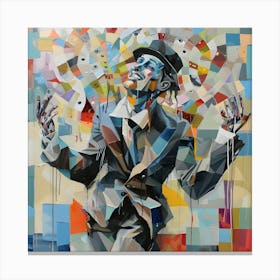 Street Juggler Canvas Print