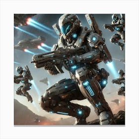 Sentinel Vanguard Converted Canvas Print